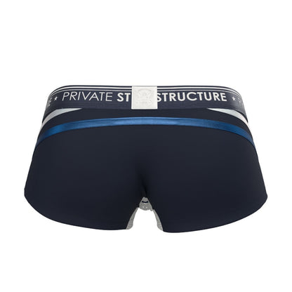 Private Structure กางเกงชั้นในชาย รุ่น Limited Militla Low Waisted Trunk - Admiral Navy [4532]