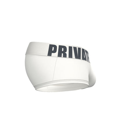 Private Structure กางเกงชั้นในชาย รุ่น Prestiq Low Rise Trunk - Pure White [4650]