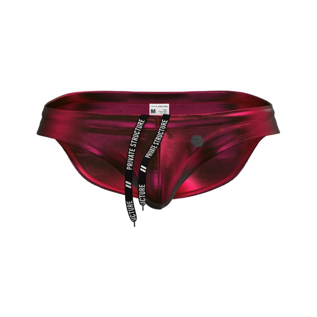 Private Structure กางเกงว่ายนำ้ รุ่น Swimwear Bikini – Illusive Red [4564]