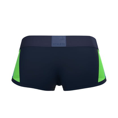 Private Structure กางเกงชั้นในชาย รุ่น Athlete Mid Waist Trunk - Navy [4643]