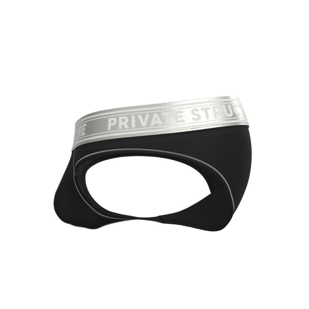 Private Structure กางเกงชั้นในชาย รุ่น Essence Heaven Brief – Grey Black [4669]