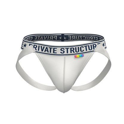 Private Structure กางเกงชั้นในชาย รุ่น PRD Limited Jockstrap - Urban White [4496]