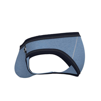 Private Structure กางเกงชั้นในชาย รุ่น BarnBoy Low Waist Mini Brief - Faded Denim [4358]