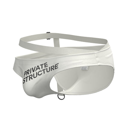 Private Structure กางเกงว่ายนำ้ รุ่น Swimwear Bikini - Cloud White [4584]