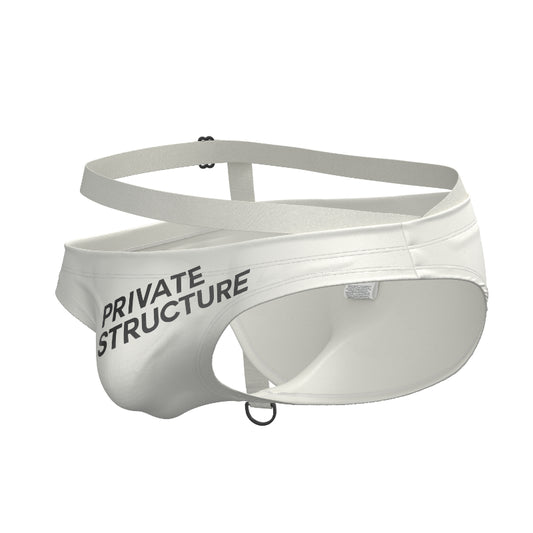 Private Structure กางเกงว่ายนำ้ รุ่น Swimwear Bikini - Cloud White [4584]