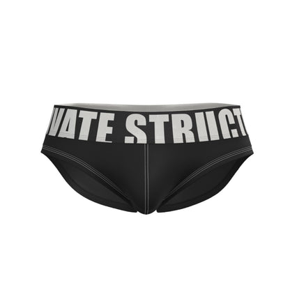 Private Structure กางเกงชั้นในชาย รุ่น Prestiq Low Rise Brief - Ink Black [4649]