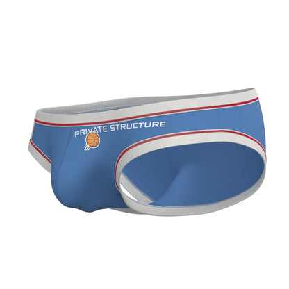 Private Structure กางเกงชั้นในชาย รุ่น Athlete Low Waist Mini Brief - Jersey Blue [4644]
