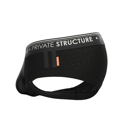 Private Structure กางเกงชั้นในชาย รุ่น Limited Militla Hipster - Sergeant Black [4531]