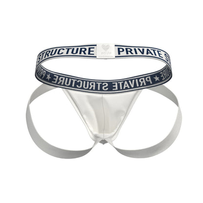 Private Structure กางเกงชั้นในชาย รุ่น PRD Limited Jockstrap - Urban White [4496]