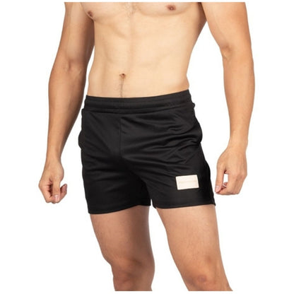 Private Structure กางเกงขาสั้นออกกำลังกาย Active Shorts – Charcoal [4702] / นายแบบเอว 30" Size M