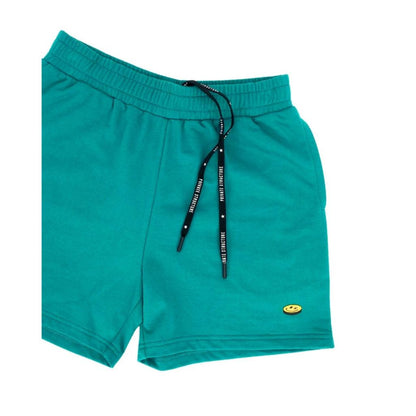 Private Structure กางเกงขาสั้นออกกำลังกาย Sweat Shorts – Green [4698] / นายแบบเอว 30" Size M