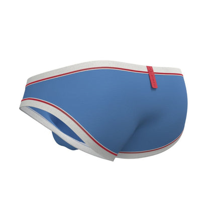 Private Structure กางเกงชั้นในชาย รุ่น Athlete Low Waist Mini Brief - Jersey Blue [4644]