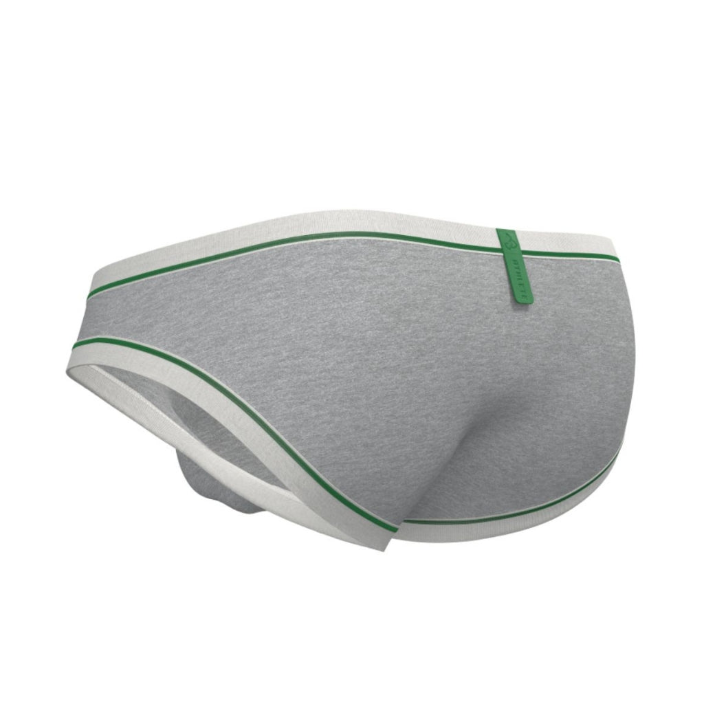 Private Structure กางเกงชั้นในชาย รุ่น Athlete Low Waist Mini Brief - Stadium Grey [4644]