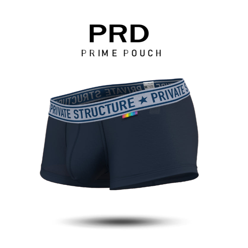 [SPECIAL OFFER] Private Structure กางเกงชั้นในชาย รุ่น PRD Mid Waist Trunk - Dark Navy [4386]