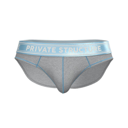 [SPECIAL OFFER] Private Structure กางเกงชั้นในชาย รุ่น Essence Heaven Brief – B.Cyan/M.Grey [4669]