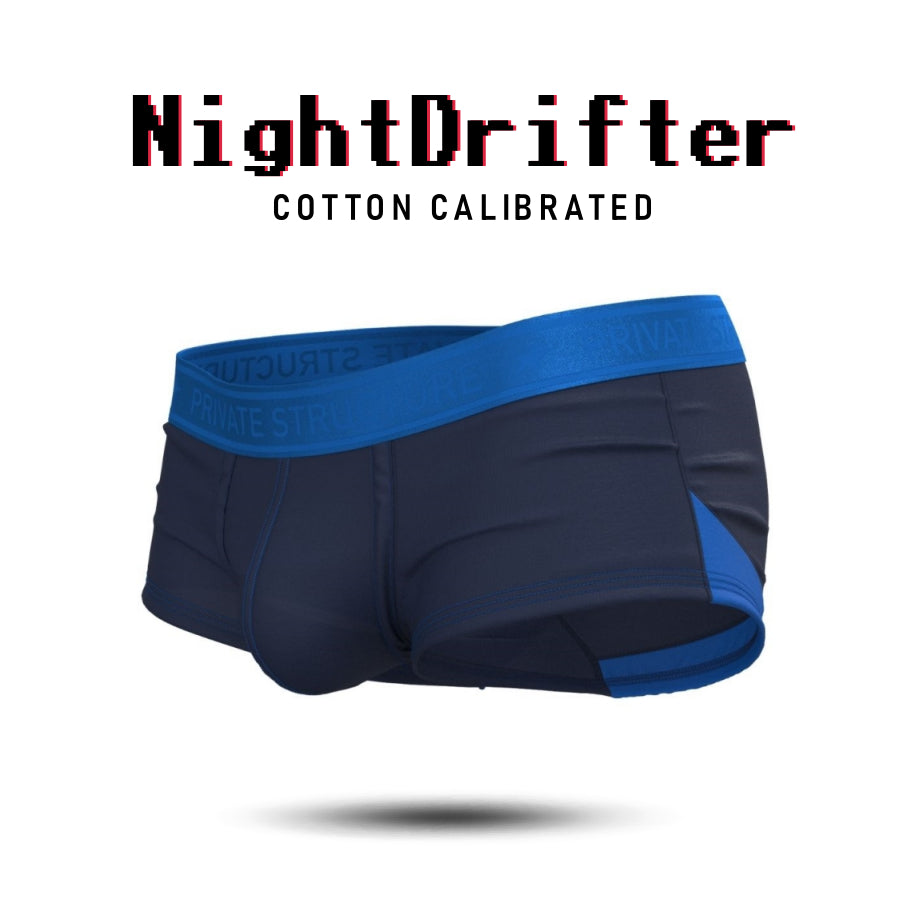 [NEW] Private Structure กางเกงชั้นในชาย รุ่น Night Drifter Trunk – Skyline Navy [4806]