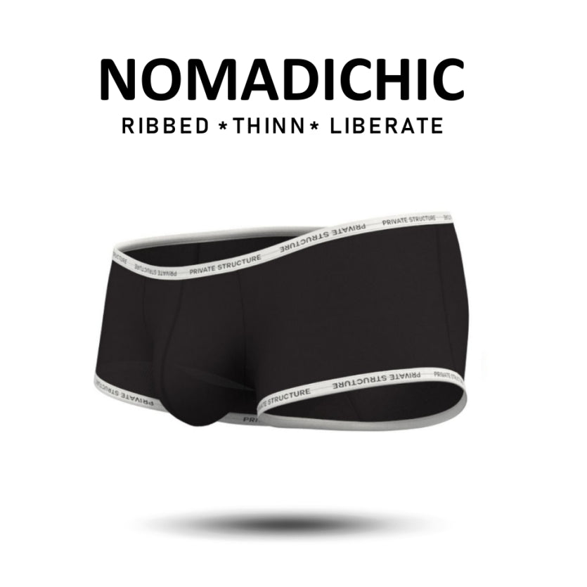 [NEW] Private Structure กางเกงชั้นในชาย รุ่น Essence Gypsy Hipster – Black [4582]