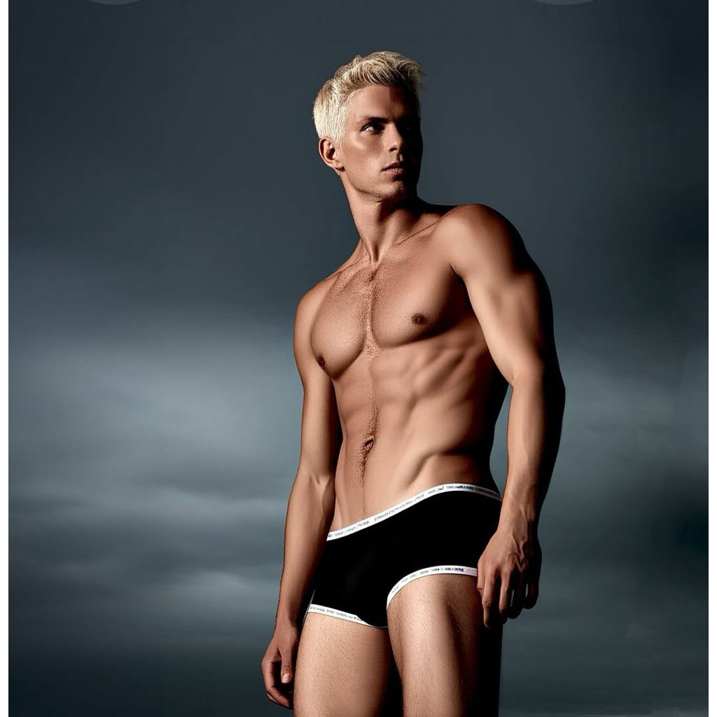 [NEW] Private Structure กางเกงชั้นในชาย รุ่น Essence Gypsy Hipster – Black [4582]