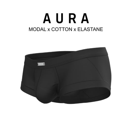 [NEW] Private Structure กางเกงชั้นในชาย รุ่น AURA-Modal Blended Trunk – Charcoal Ash [4809]