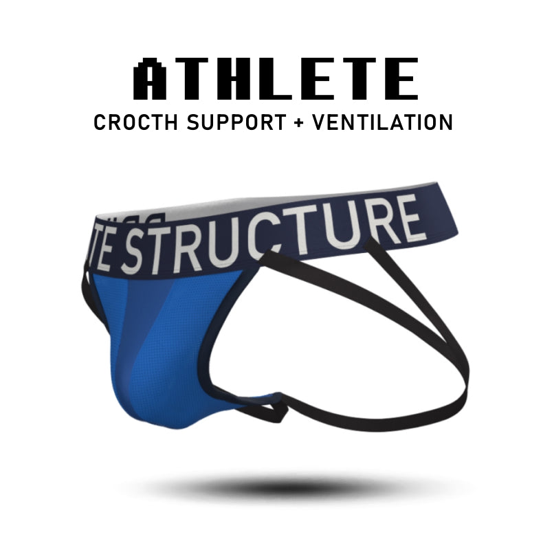 Private Structure กางเกงชั้นในชาย รุ่น Athlete Jockstrap - Navy [4645]