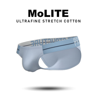 Private Structure กางเกงชั้นในชาย รุ่น MO-Lite Cutaway Brief - Periwimkle Blue [4571]