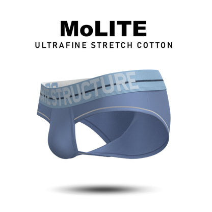 Private Structure กางเกงชั้นในชาย รุ่น MO-lite Contour Brief – Muscari Blue [4573]