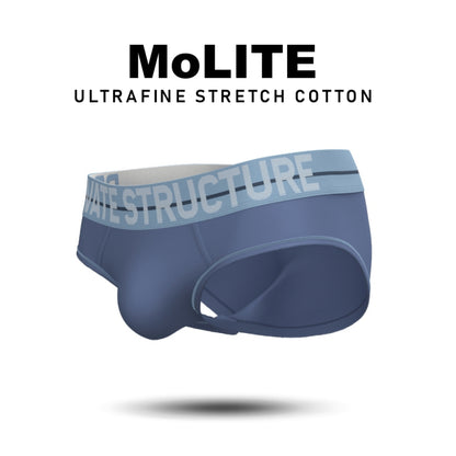 Private Structure กางเกงชั้นในชาย รุ่น MO-lite Brief - Muscari Blue [4104]