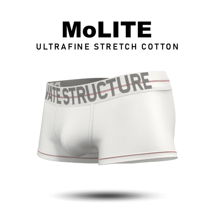 Private Structure กางเกงชั้นในชาย รุ่น MO-lite Trunk - Magnolia White [4103]