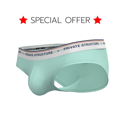 [SPECIAL OFFER] Private Structure กางเกงชั้นในชาย รุ่น  CHUMM! Mid Waist Brief - Spring Breeze [4630]