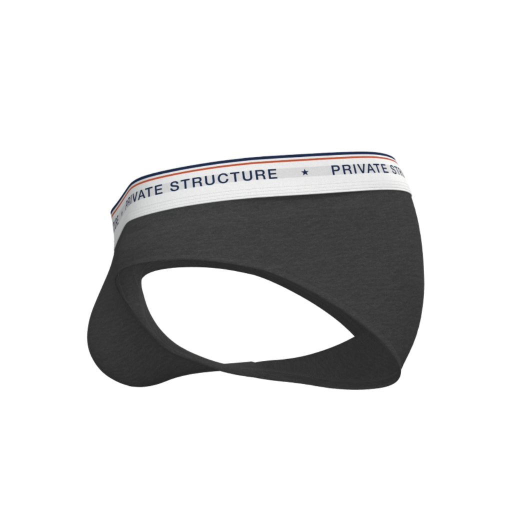 [SPECIAL OFFER] Private Structure กางเกงชั้นในชาย รุ่น  CHUMM! Mid Waist Brief - Elusive Grey [4630]