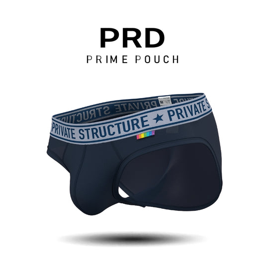 [SPECIAL OFFER] Private Structure กางเกงชั้นในชาย รุ่น PRD Mid Waist Mini Brief - Dark Navy [4385]