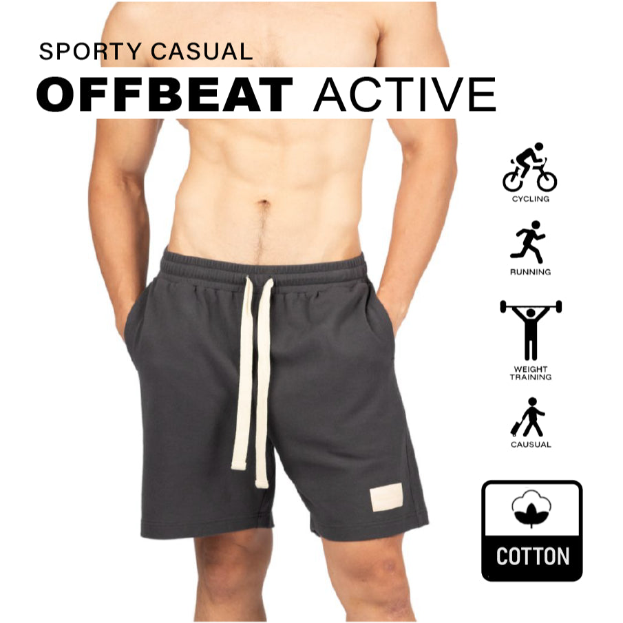 Private Structure กางเกงขาสั้น Utility Shorts – Dark Grey [4705] / นายแบบเอว 30" Size M