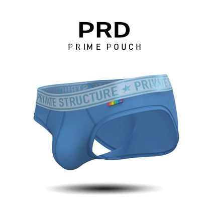 [SPECIAL OFFER] Private Structure กางเกงชั้นในชาย รุ่น PRD Mid Waist Mini Brief - Aurora Blue [4385]