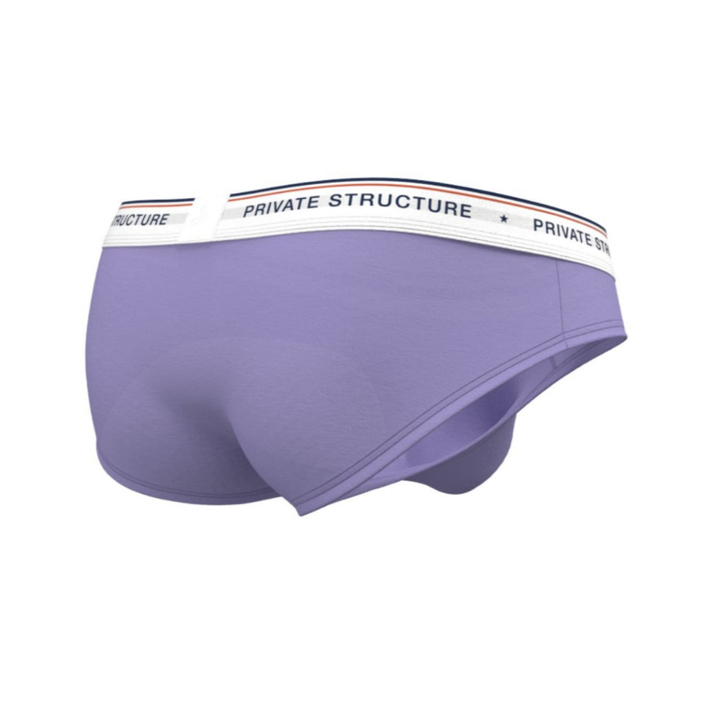 [SPECIAL OFFER] Private Structure กางเกงชั้นในชาย รุ่น  CHUMM! Mid Waist Brief - ฺAmethyst Lilac [4630]