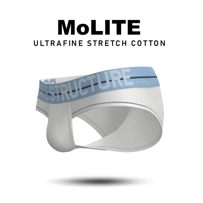 Private Structure กางเกงชั้นในชาย รุ่น MO-lite Contour Brief – IceBerg White [4573]