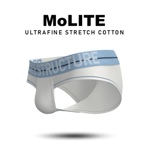 Private Structure กางเกงชั้นในชาย รุ่น MO-lite Contour Brief – IceBerg White [4573]